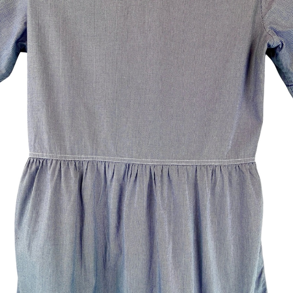 Everlane The Parklet Shirtdress Blue White Cotton Oversized Sz 0 - Picture 6 of 11